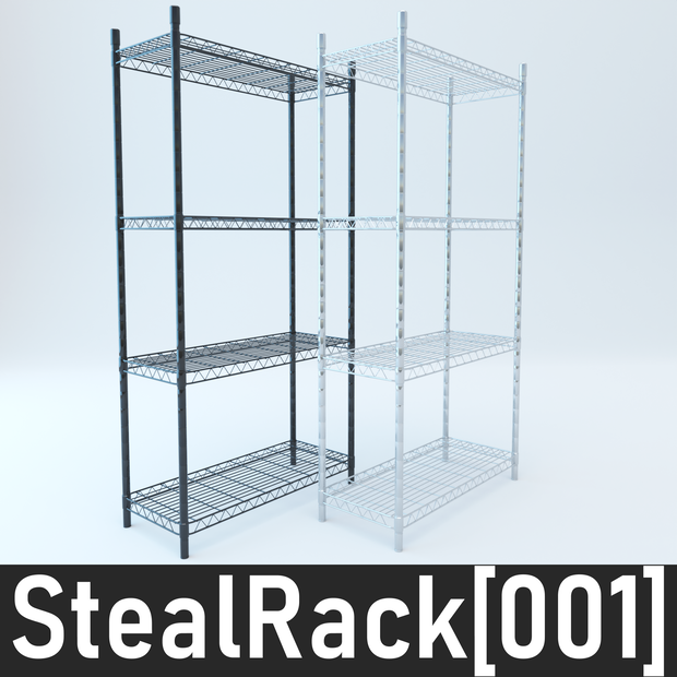 【無料版あり】StealRack[001]【棚・シェルフ】
