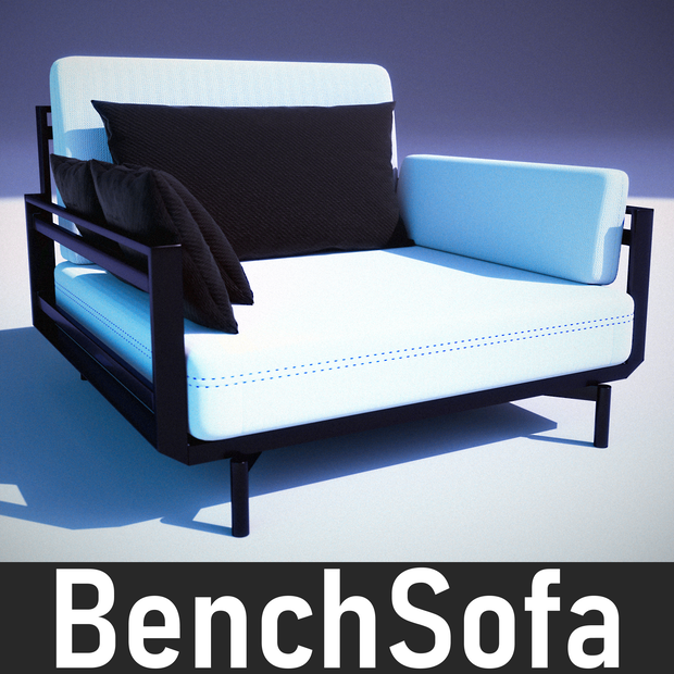 【無料版あり】BenchSofa【椅子・ソファ】