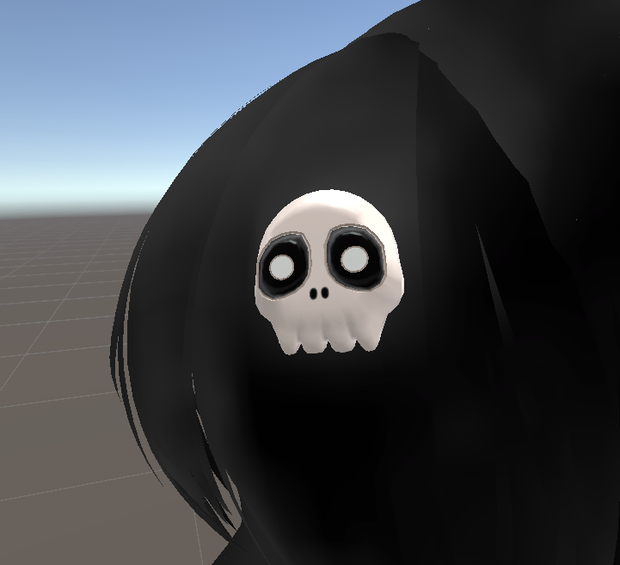 Skull Hair Accessory