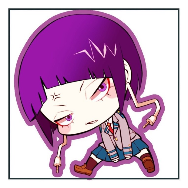 ぷんすかアクキー/耳郎響香(制服) - hiroto - BOOTH