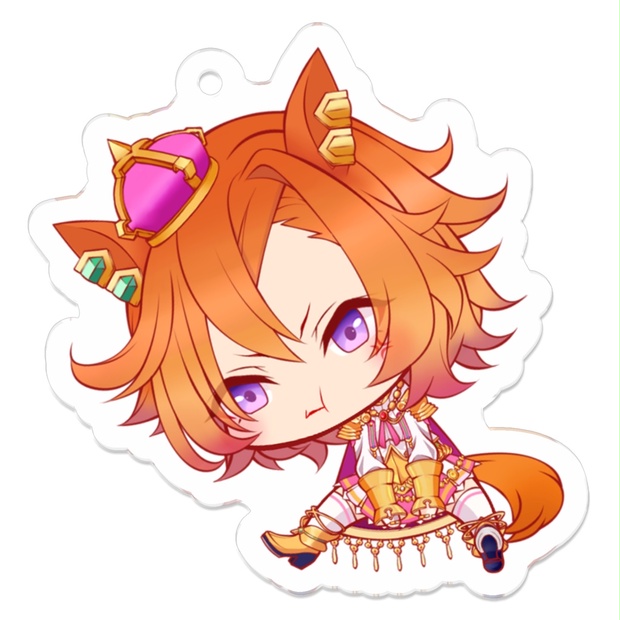 ウマ娘 テイエムオペラオー スタンド付きアクリルキーホルダー アクスタ付きカードスタンド（アニメ『ウマ娘 プリティー