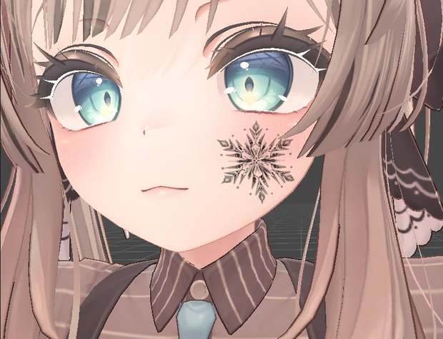 雪の結晶タトゥー