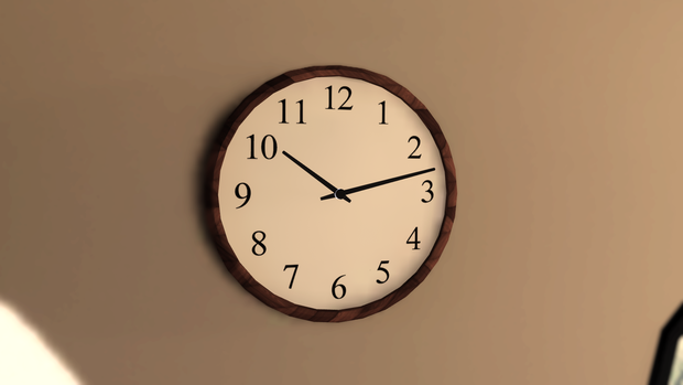 【無料】SimpleWallClock/シンプルな壁掛け時計