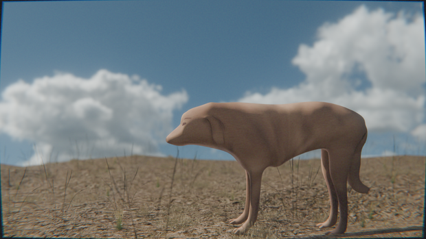 【無料】例の犬.FBX