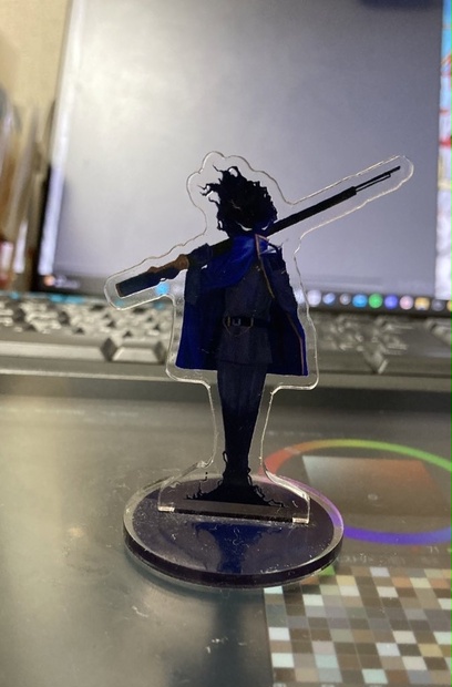 ロボトミーコーポレーション 魔弾の射手 E.G.O キーホルダー 頒布終了】魔弾の射手 アクリルキーホルダー - 凸げき通販所 - BOOTH
