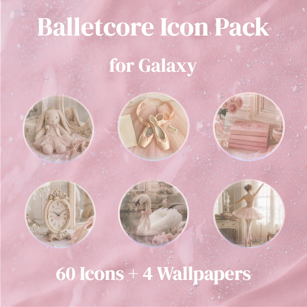 Balletcore Icon Pack for Galaxy