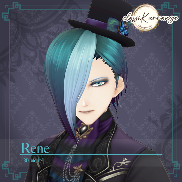 【3Dモデル】Rene - ゴシック衣装