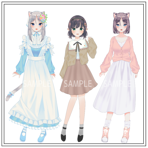 IRIAM用新衣装制作