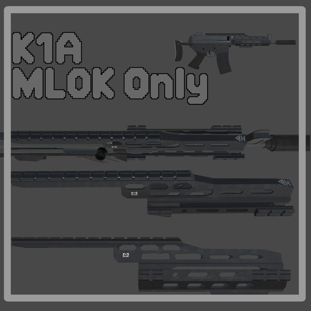 MLOK HandGuard(ONLY) for K1A