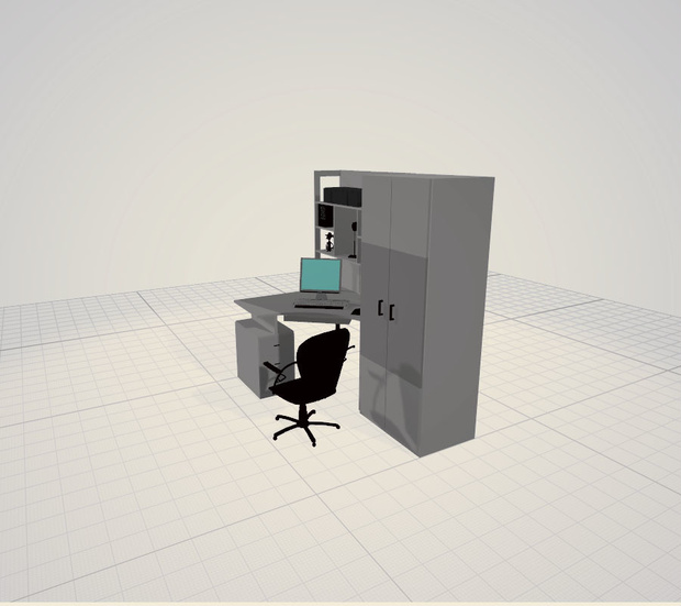 3d  デスク