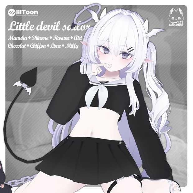 【8アバター対応】 ✦Little devil sailor✦
