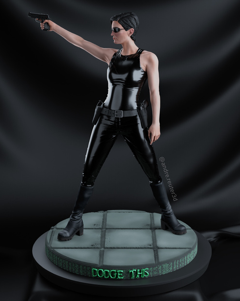 Trinity - The Matrix STL for 3D printing