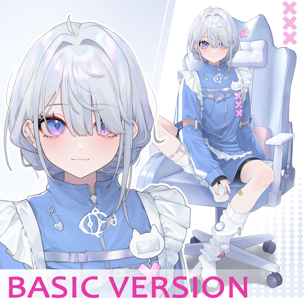 Basic Version【live2dモデル】NO.2(VtubeStudio対応)