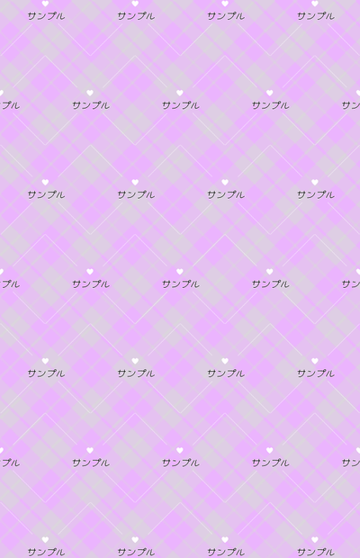 チェック　ピンク