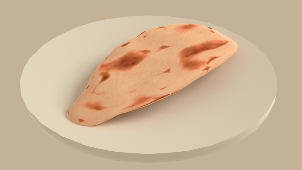 【無料&支援版】ナン【Blender2.9】