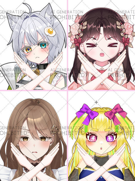 【Vtuber素材】高画質、商用利用権　手の素材⑳