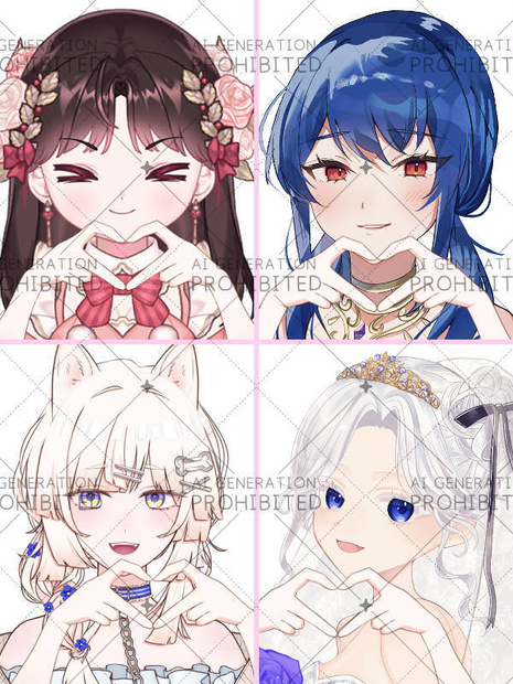【Vtuber素材】高画質、商用利用権　手の素材㉔