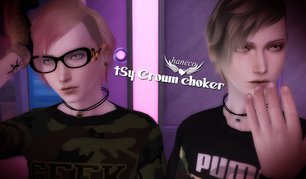 TS4 Crown choker