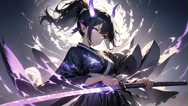 紫龍顕現-Shiryukengen- Wallpaper - gbm - BOOTH