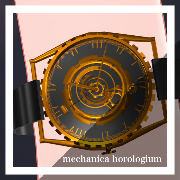 【VRChat】mechanica horologium【腕時計】