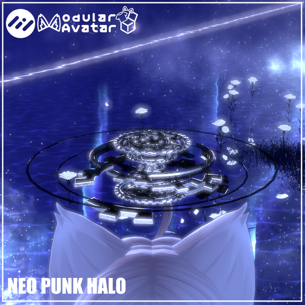 【VRChat】Neo Punk Halo【MA対応】