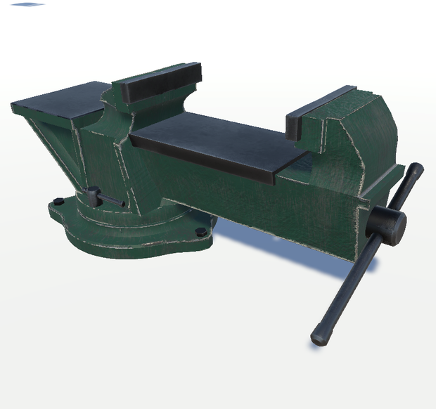 【無料】【3D model】万力