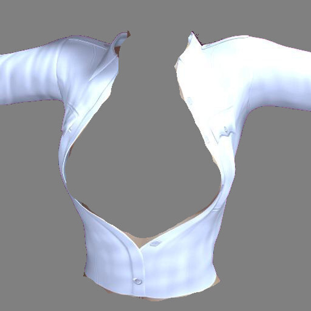 Open-style version of the "Workwear 02" shirt