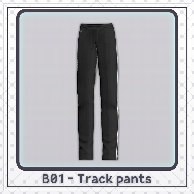 B01-Track Pants 「彼方、狛乃」