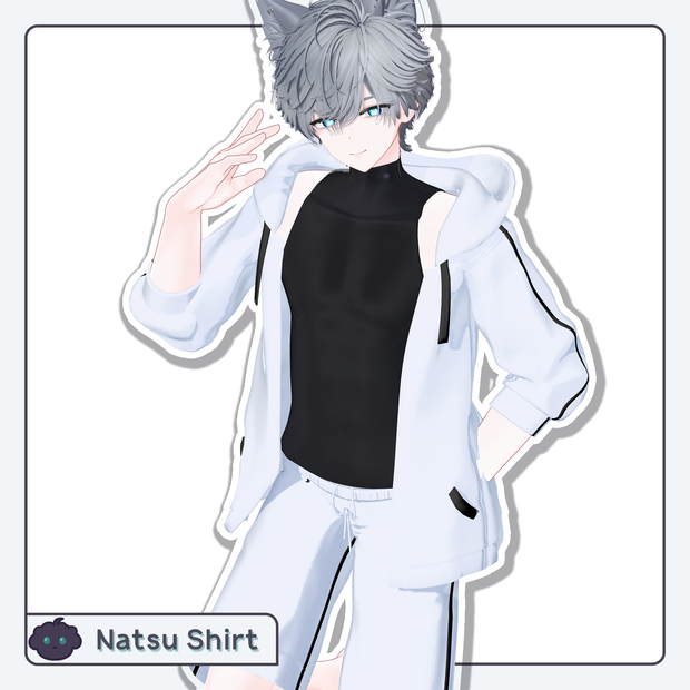 Natsu Shirt 「男性アバター専用」