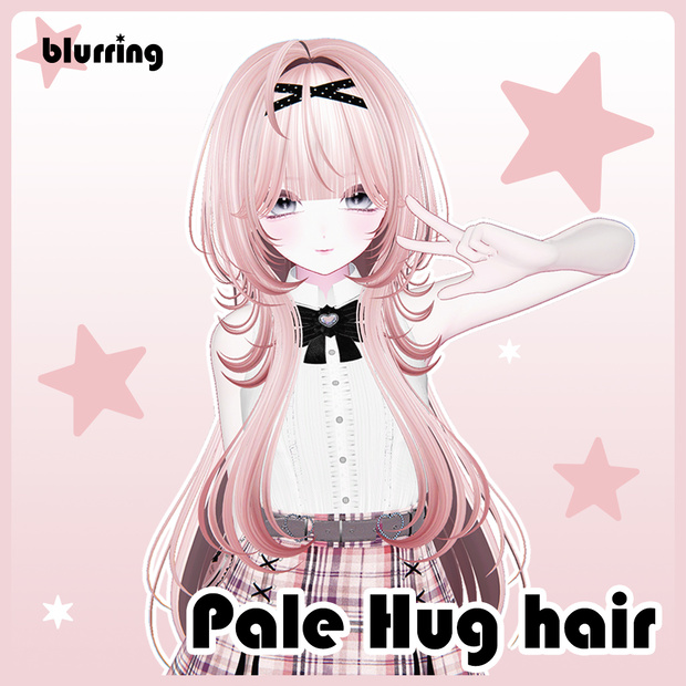 Pale Hug Hair