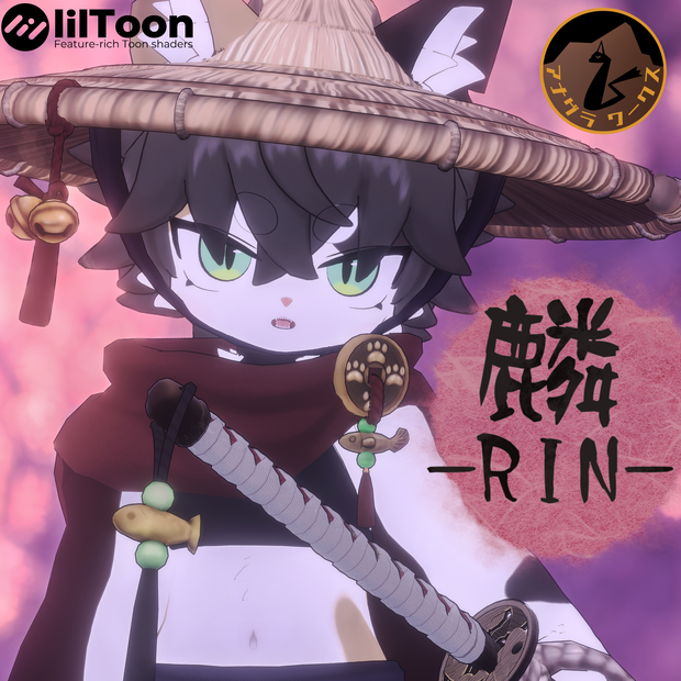 オリジナル3Dモデル「麟-RIN-」【VRChat】