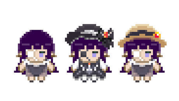ピクスク用アバター「ルナール」