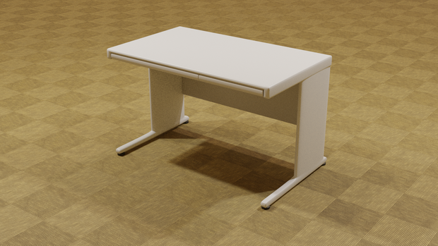 【3D素材_fbx】オフィスデスク