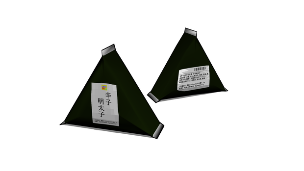 【3D素材_fbx】おにぎり