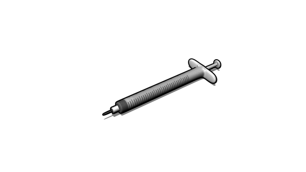 【3D素材_fbx】注射器