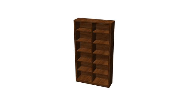 【3D素材_fbx】本棚