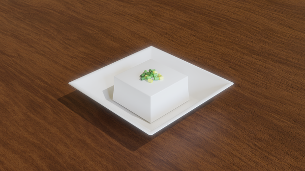 【3D素材_fbx】冷奴