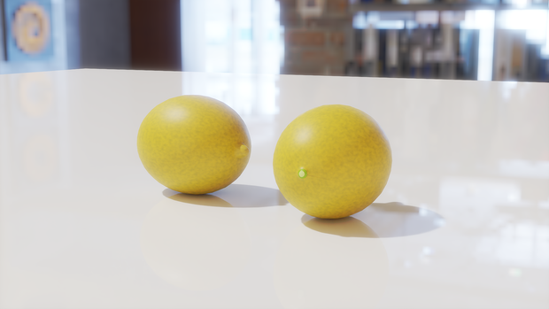 【3D素材_fbx】レモン