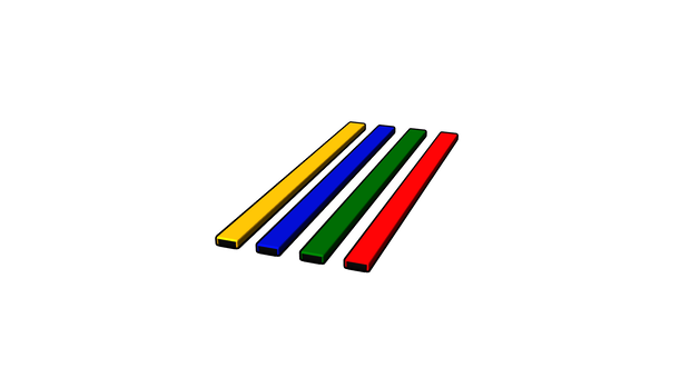 【3D素材_fbx】マグネットバー
