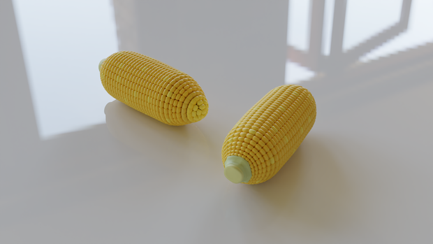 【3D素材_fbx】とうもろこし