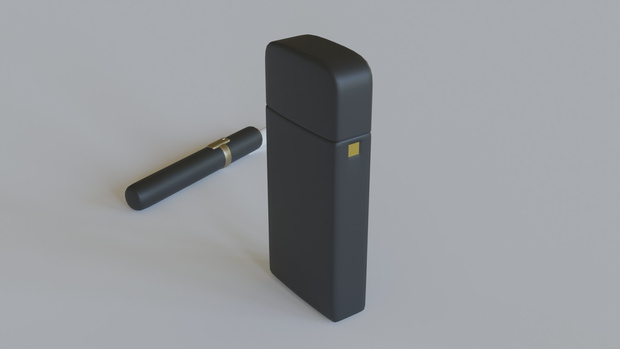 【3D素材_fbx】電子タバコのチャージャー