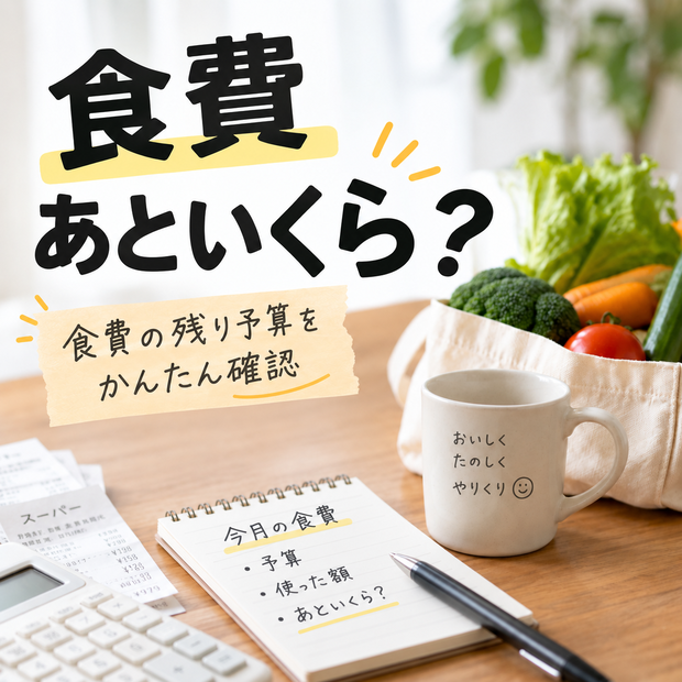食費あといくら？