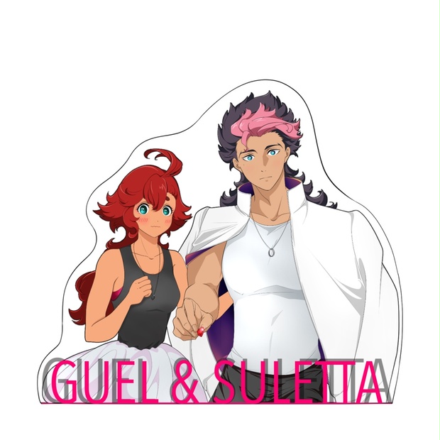 Azasin 【GUEL&SULETTA】アクリルスタンド - azasan - BOOTH