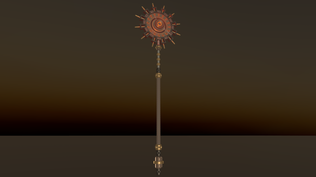Steampunk Staff