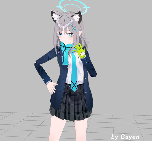 砂狼シロコ 3Dモデル Ver1.0