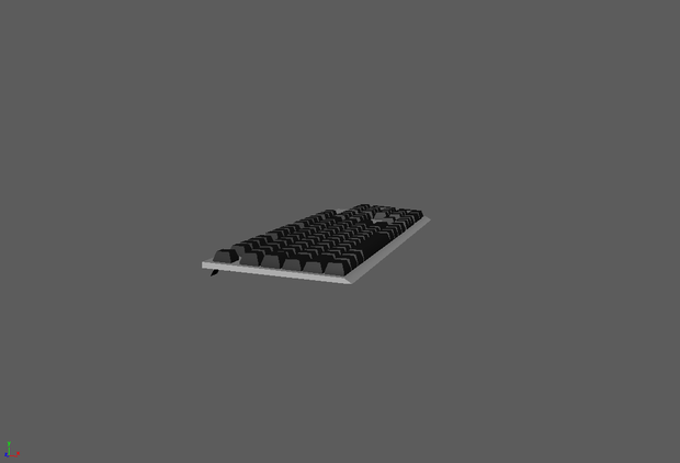 Computer Keyboard FBX