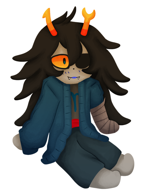 Vtuber plushie - Vriska Serket (Homestuck)