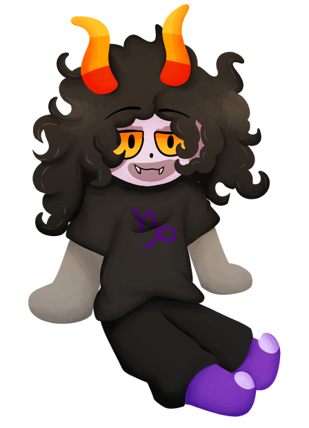 Vtuber plushie - Gamzee Makara (Homestuck)