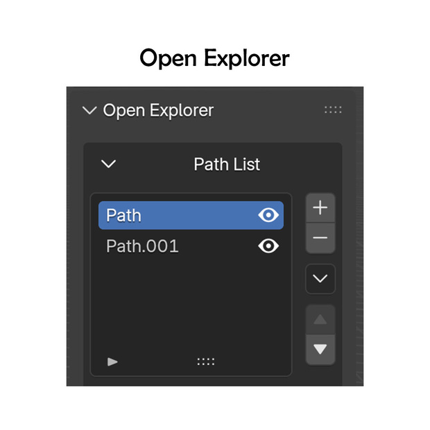 Open Explorer 【Blender Addon】