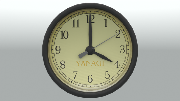 Wall Clock (壁掛け時計)